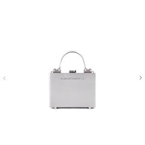 🏷️🔖 NWT Brandon Blackwood Mini Metal Minaudière